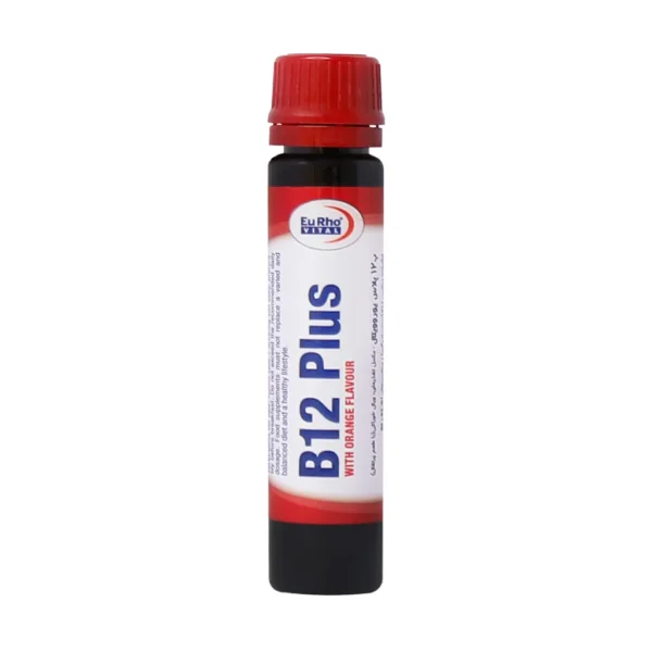 ویال خوراکی ویتامین B12 پلاس یوروویتال 6 عدد